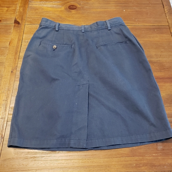 Ralph Lauren Golf Womens Skirt Size 12 Blue Pleated Front Pockets - Picture 2 of 7